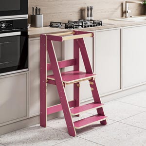 Kitchen Helper Tower, a Montessori-inspired learning tower designed for young explorers