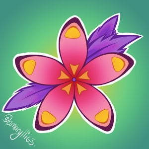 Pink Flower Digital Print