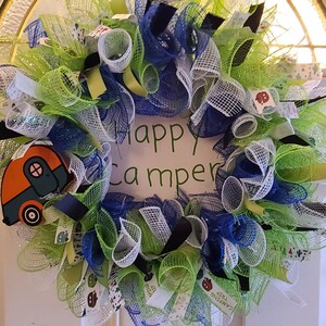 Happy Camper wreath