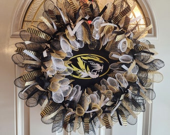 Mizzou wreath, Mizzou Tigers, University of Missouri wreath