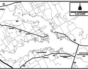 Richland Chambers Reservoir Design (Design Only)