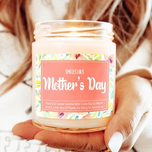 Presentes do Dia das Mães para a mãe da filha, cheira a dia das mães, cesta de presentes para o primeiro dia das mães para a esposa dos filhos, feliz dia das mães