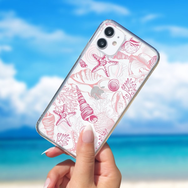 Summer Phone Case Seashells Etsy