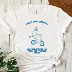 Camisetas de meme de mapache que van duro, sudadera de meme divertido, camisas sarcásticas, ropa de muy buen gusto, camisas de citas, regalos de estado de ánimo, camisa de estado de ánimo divertido