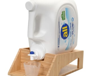 Mobilevision Bamboo Laundry Detergent Holder