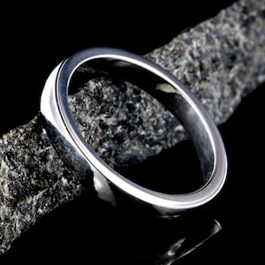 The Lady Titanium Wedding Band, Women&#39;s Wedding Rings, Titanium Ring
