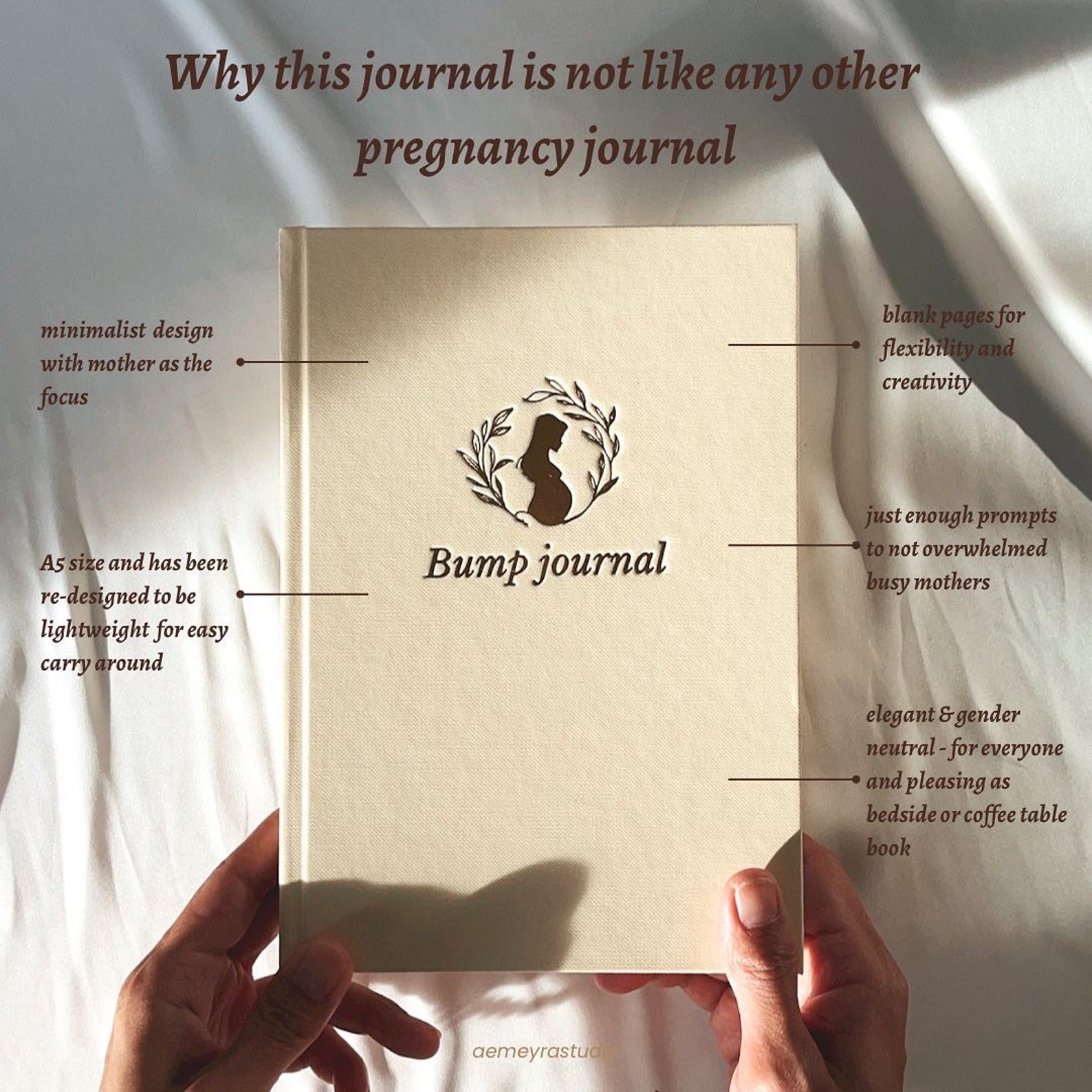 Pregnancy Journal. Bump to Baby. Pregnancy Milestone. Baby Etsy