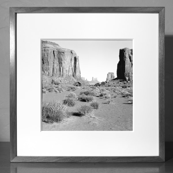 Monument Valley, Utah, 2016, Limited Edition (50), 11x14 Handmade Silver Gelatin Print Toned in Selenium, Printed by the Photographer