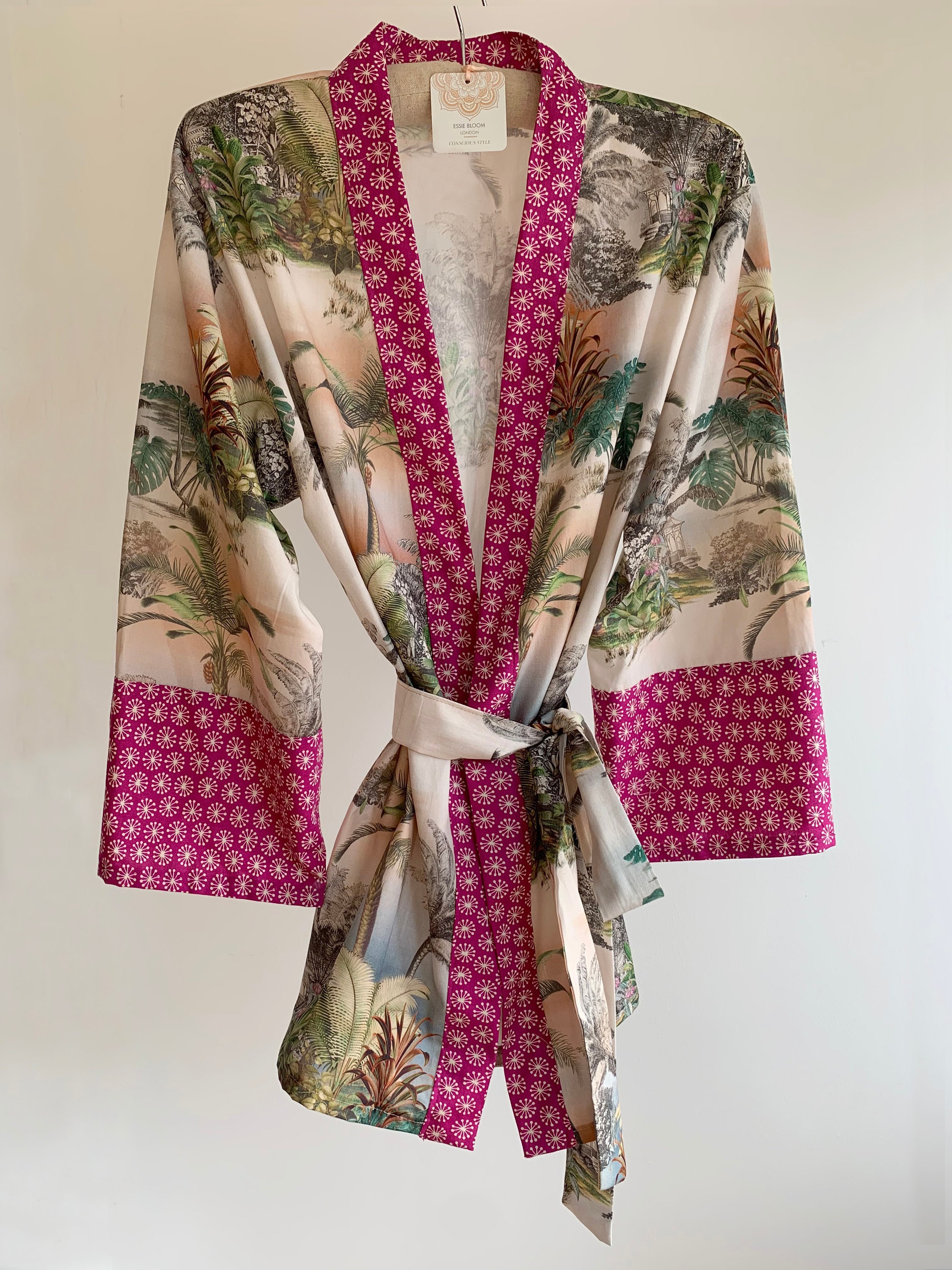 Mode Blouses Kimono blouses s.Oliver Kimono blouse volledige print elegant Mode Blouses Kimono blouses s.Oliver Kimono blouse volledige print elegant