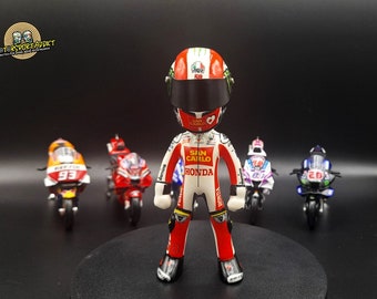 ケーシー・ストーナー 手作り Moto-GP ライダー フィギュア