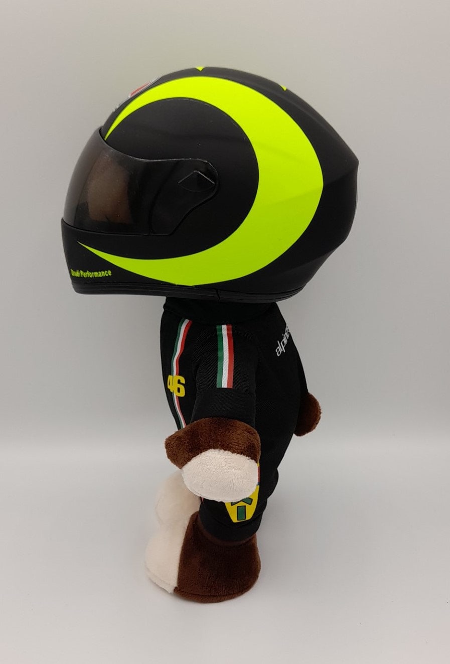 bike helmet for teddy bear Biker Teddy bear