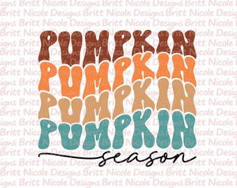 Pumpkin Season, PNG file, instant download