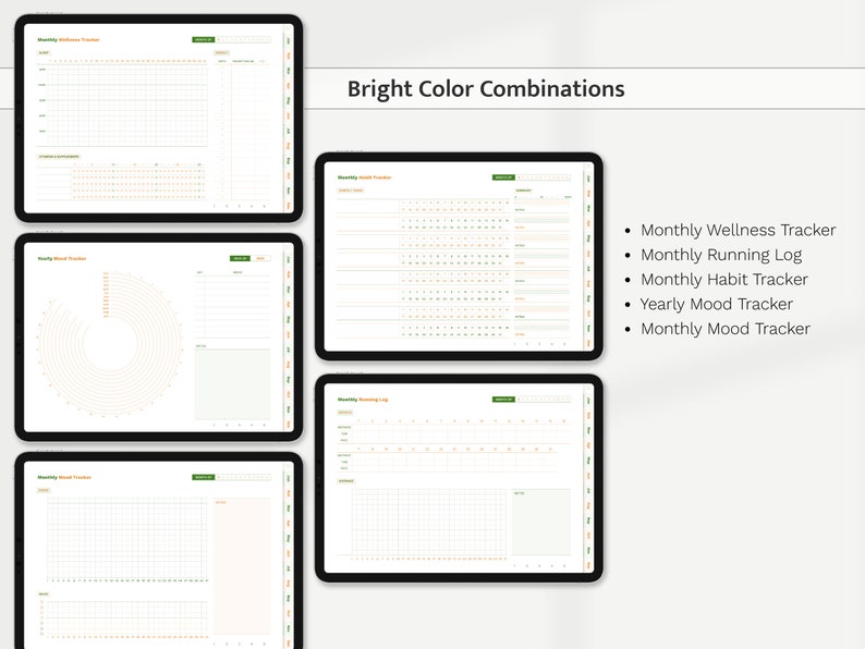 2022 Digital Planner Dated Goodnotes Planner Ipad Planner Etsy