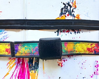 Upcycled Inner Tube Belt, Cam Buckle, Recycled Bicycle Tire