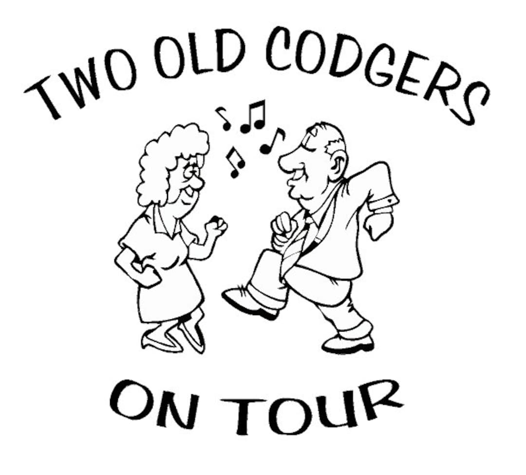 2 Old Codgers on Tour - Available Any Size - Etsy UK