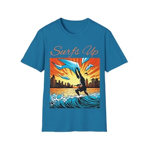 Surfs Up - Unisex Softstyle T-Shirt