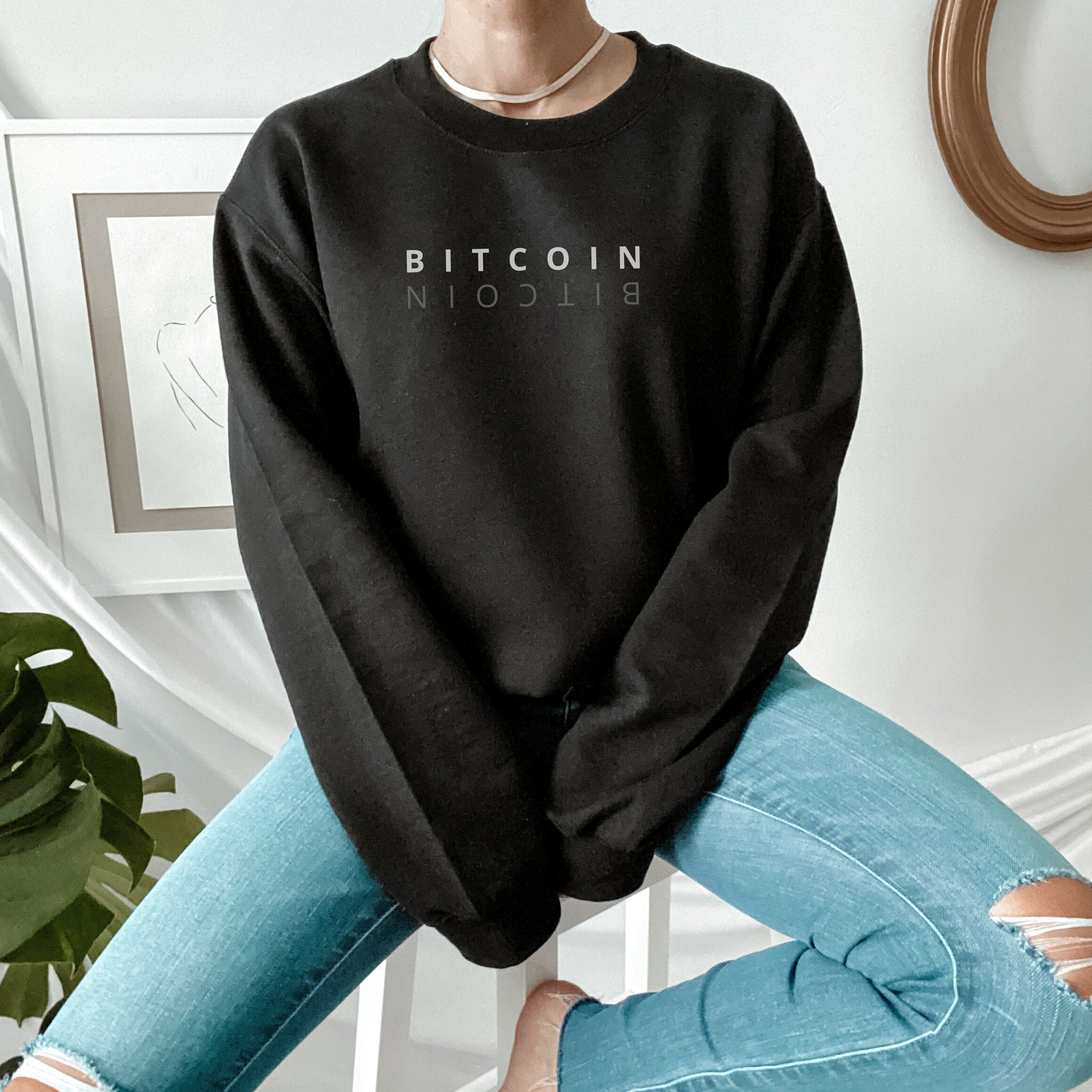 Crypto Currency Kleidung Bitcoin Weihnachts Pullover - Ho Ho HODL Crypto  Sweatshirt Ho Ho HODL Pulli