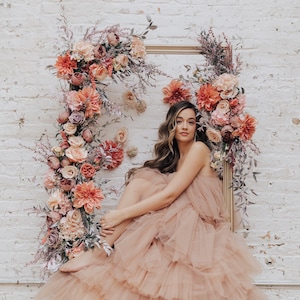 Pink Dress | Pink Tulle Dress | Wedding Gown | Bridal Gown | Engagement Dress | Prom Dress