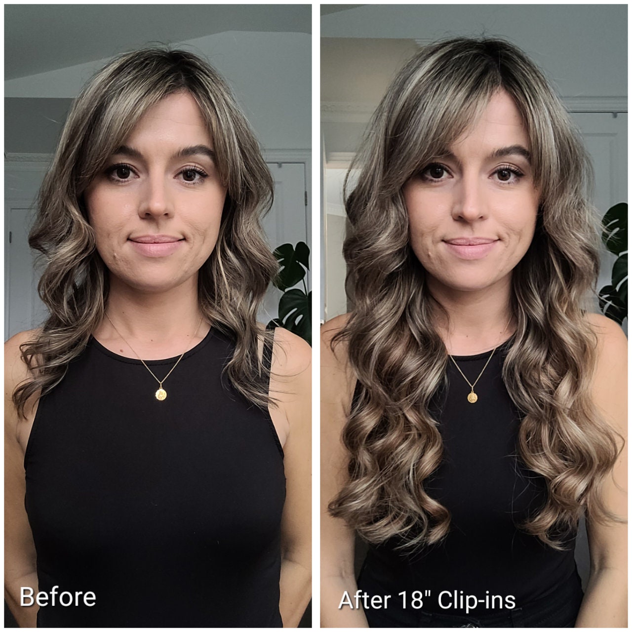 Dark Blonde With Highlights Extensions