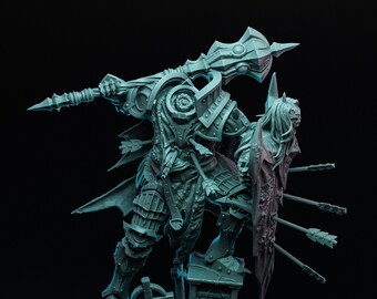 Colossal Knight Horror by Witchsong Miniatures | Collectable Figure for DnD, Miniature Painting, Collecting & Display, Great DM Gift