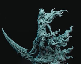 Persephone, to War by Witchsong Miniatures - Huge Miniature for DnD, Tabletop Games, Miniature Painting, Collecting & Display