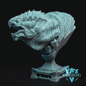 Vassal of Torsus - Fantasy Bust by Witchsong Miniatures - A great fantasy bust for miniature painting and display | 100mm Bust.