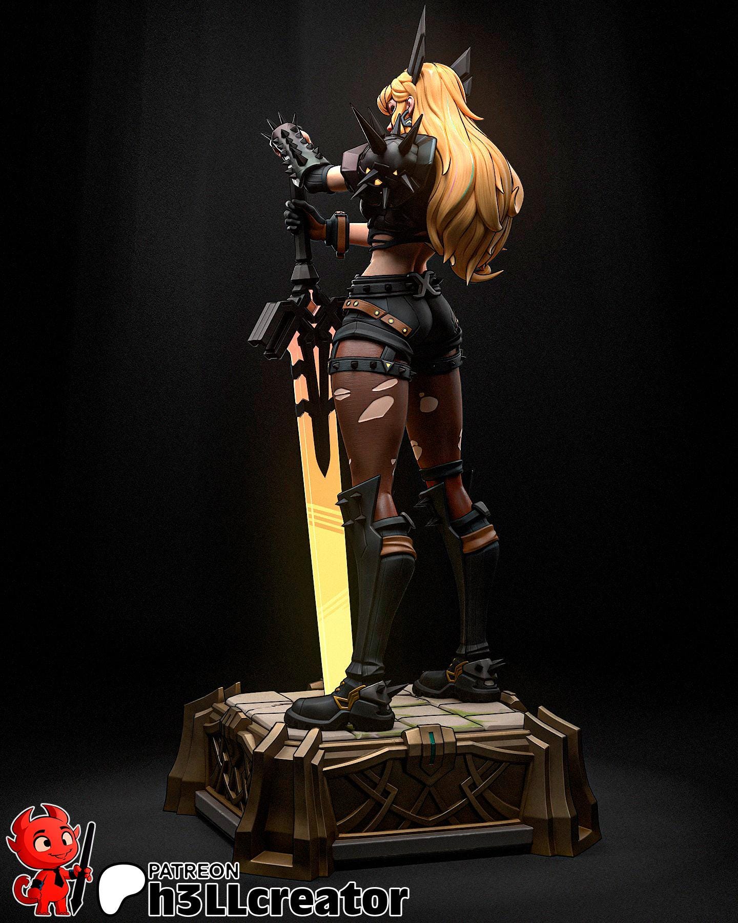 Magik - High Quality Fanart Model for Painting and Display | 1/12 ...