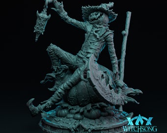 Lord of the Harvest by Witchsong Miniatures, Great miniature for Halloween, Miniature Painting, Collecting & Display.