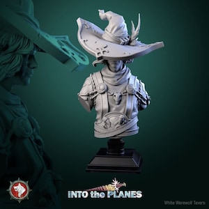 Yolo Trickster - Bust | High quality bust for miniature painting, collecting and display | 3d Printed Bust | White Werewolf Tavern