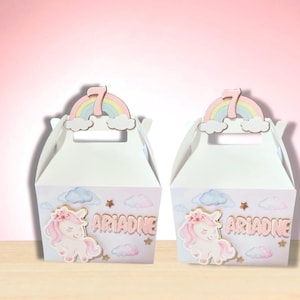 Unicorn Candy Box/ Rainbow/Cute Unicorn/Cute Ribbon/Magic/Unicor
