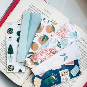 Spring Reading Bookmarks- Double Sided