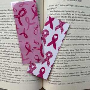 Breast Cancer Awareness Bookmarks- Double Sided - Etsy