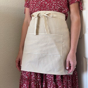 Half Apron with Pockets