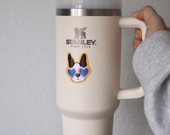 Boston Terrier Vinyl Sticker
