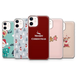 Christmas Phone Case Winter skin for iPhone 13, 12 Pro, XR, XS, 8+, 7, Samsung A12, S20, S21, A40, A71, A51, Huawei P20, P30 Lite