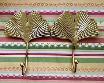 set of 2 ornate gold wall hooks. gold wedding flat lays styling photography home decor craft