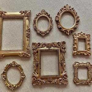 Frames by Post Shabby Chic Antique Gold Photo Frame 14 x 8 Inch