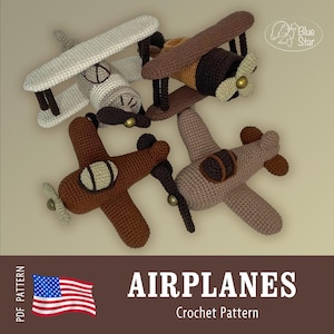 AIRPLANES – crochet pattern