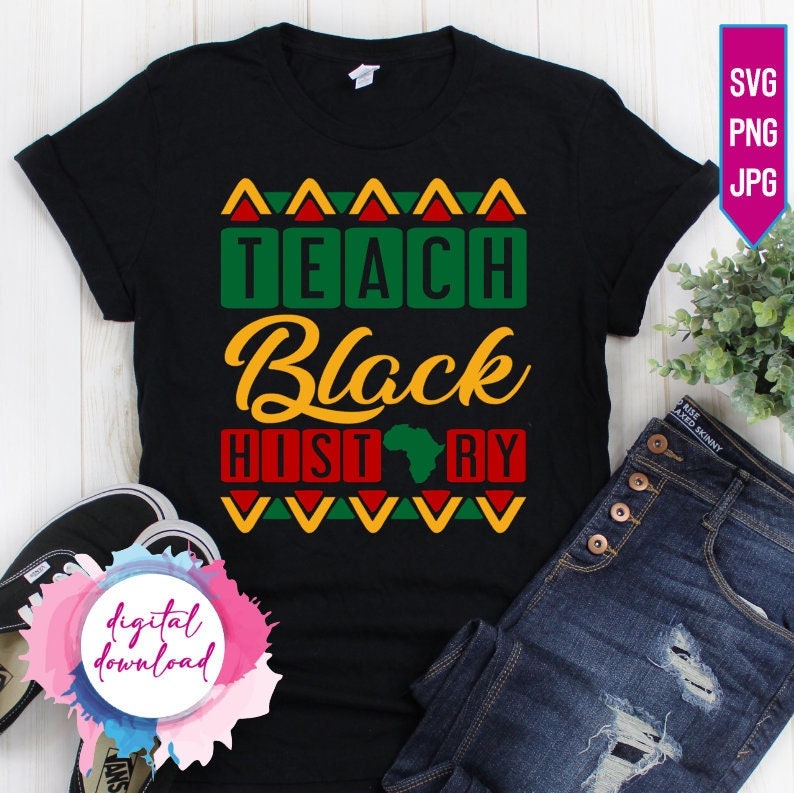 Teach Black History Graphic by Creative Design · Creative Fabrica