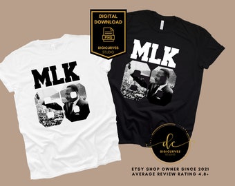 Black History/MLK PNG | MLK '68 | I Have a Dream | Dream Like King | African American | Martin Luther King | Civil Rights Black History png