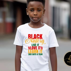 Black History SVG | Live It Learn It Design (Digital Download) image 5