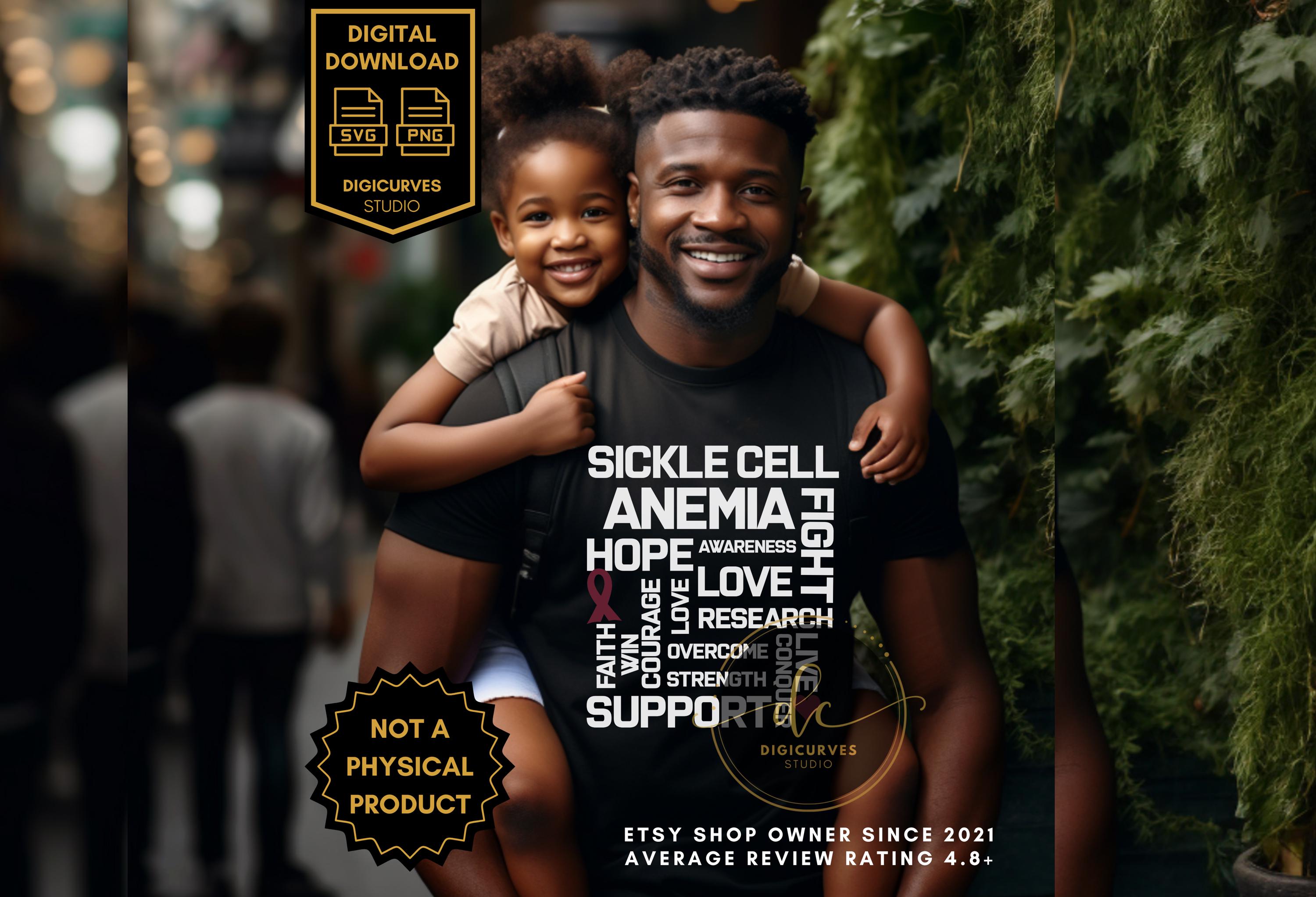 Cell Hope Sickle Cell SVG | Sickle Cell Awareness PNG | Sickle Cell Hope | Sickle ...