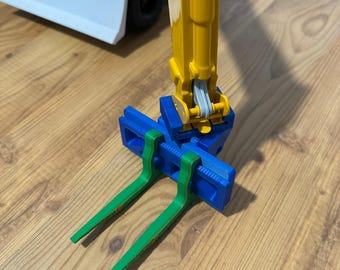 Bruder Bagger Palettengabel Anbaugerät