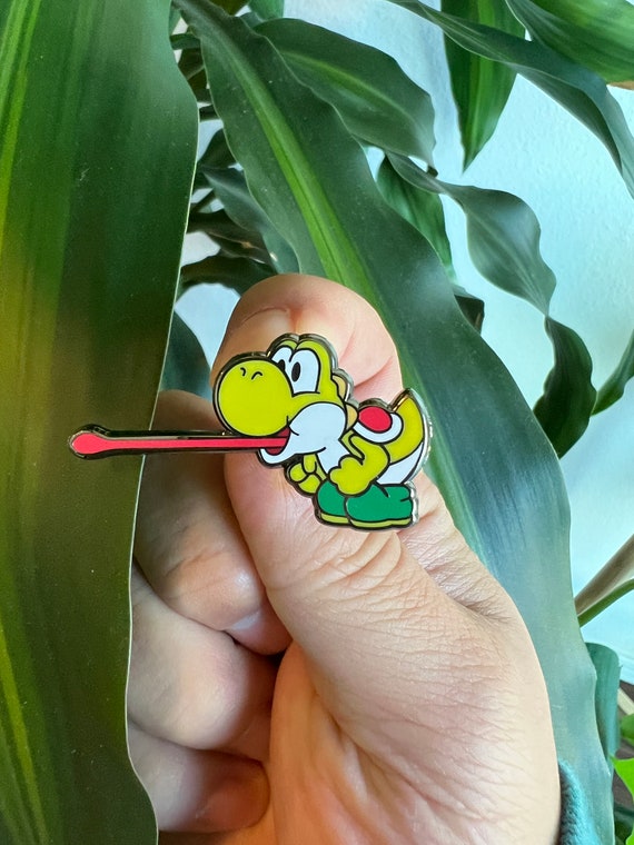 Yellow Yoshi Hard Enamel Pin - Etsy Israel