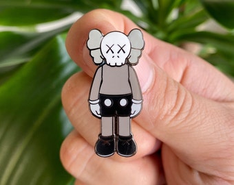 HypeBeast KAWS Earth Tone Hard Enamel Pin