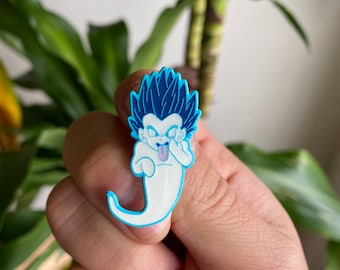 Gotenks Ghost Bomb Hard Enamel Pin (Glow in the dark)