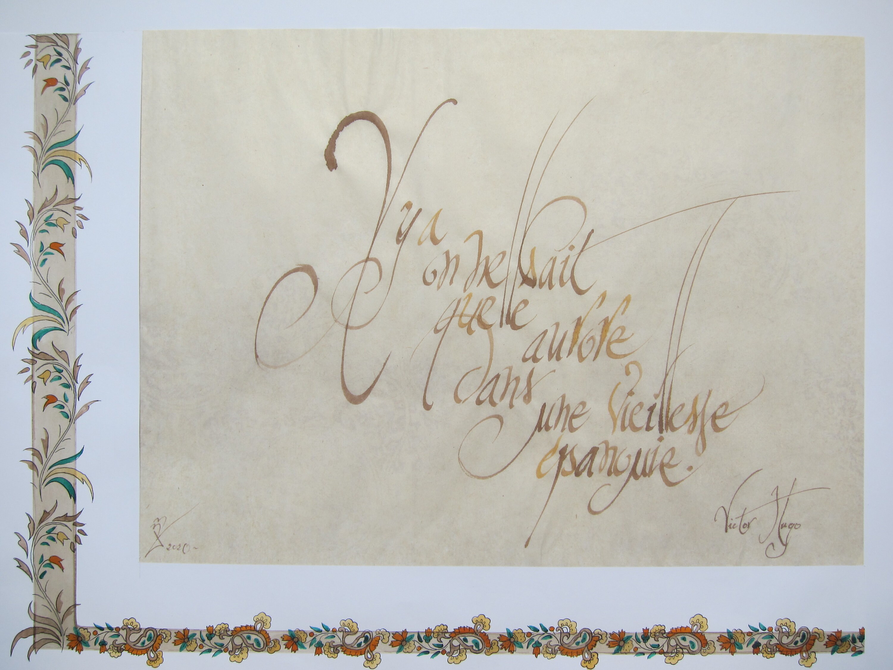 Calligraphie Latine Décorative