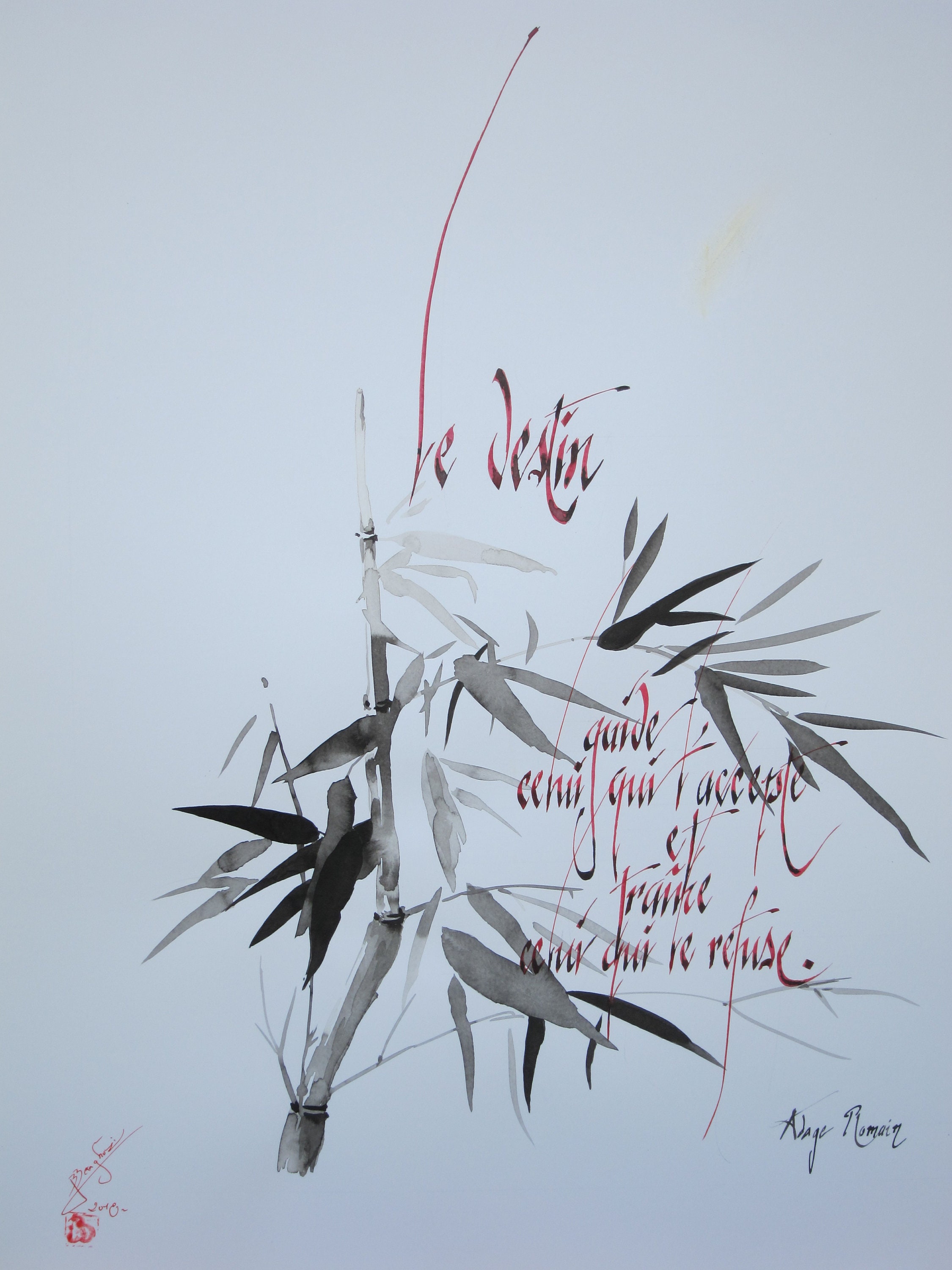 Calligraphie Latine Décorative