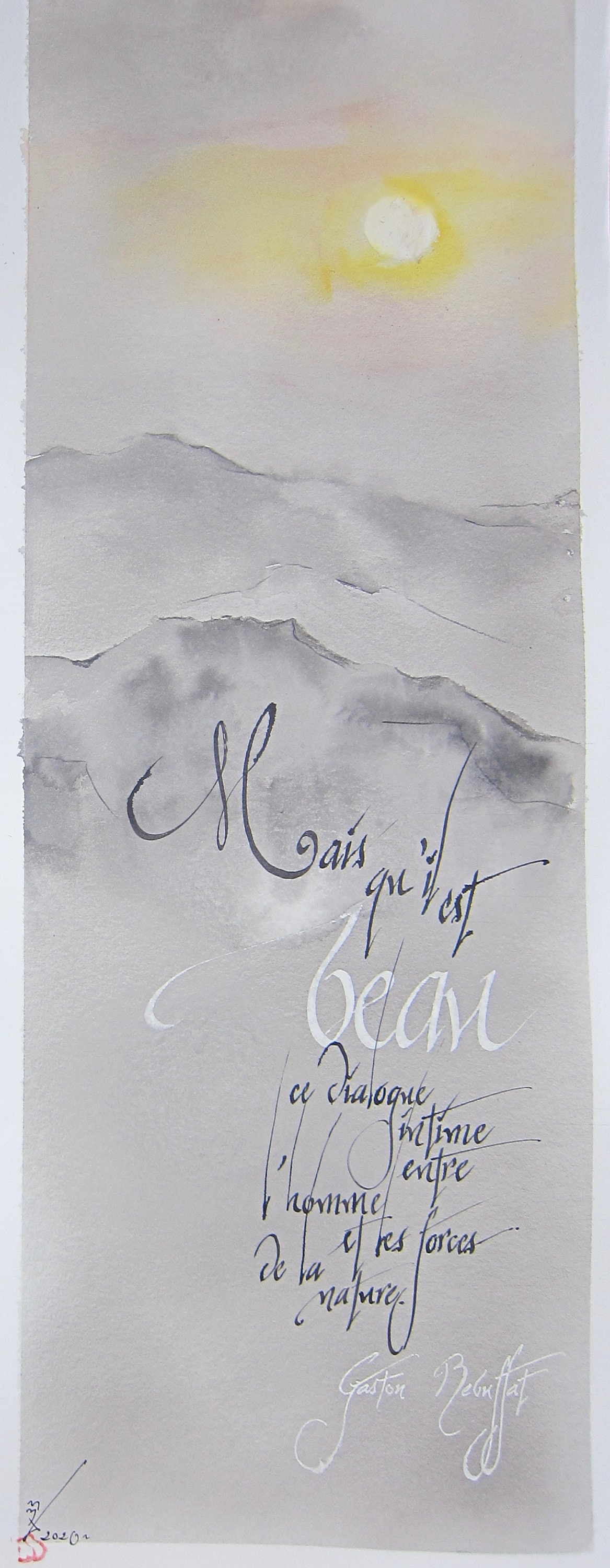 Calligraphie Latine Décorative