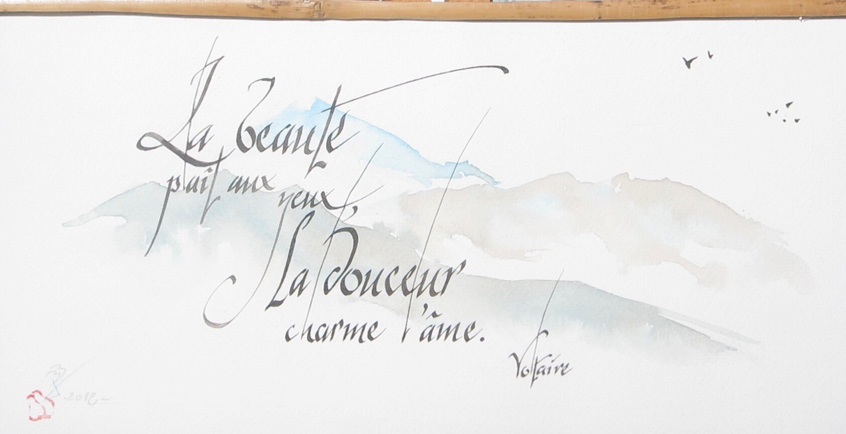Calligraphie Latine Décorative